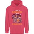 Early Drinkin' Quick Drunken Funny Alcohol Beer Childrens Kids Hoodie Heliconia