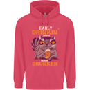 Early Drinkin' Quick Drunken Funny Alcohol Beer Childrens Kids Hoodie Heliconia