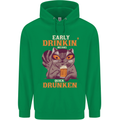 Early Drinkin' Quick Drunken Funny Alcohol Beer Childrens Kids Hoodie Irish Green