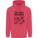 Easter Egg Hunt Season Childrens Kids Hoodie Heliconia
