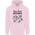Easter Egg Hunt Season Childrens Kids Hoodie Light Pink