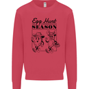 Easter Egg Hunt Season Kids Sweatshirt Jumper Heliconia