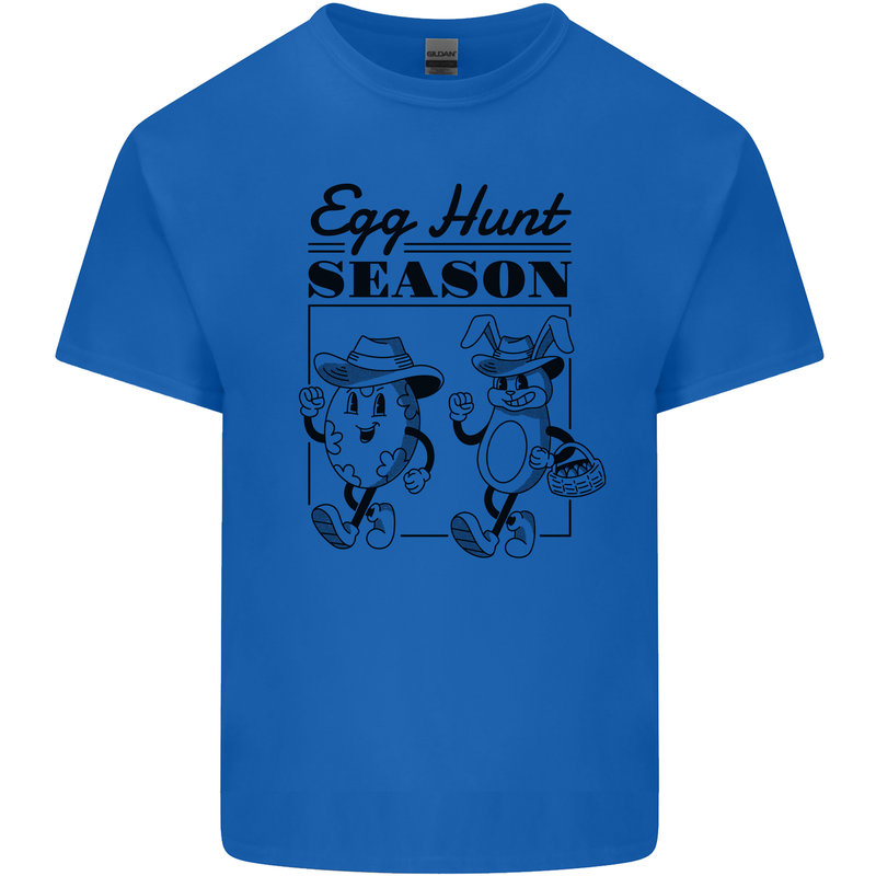 Easter Egg Hunt Season Kids T-Shirt Childrens Royal Blue