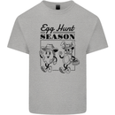 Easter Egg Hunt Season Kids T-Shirt Childrens Sports Grey