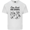 Easter Egg Hunt Season Mens Cotton T-Shirt Tee Top White