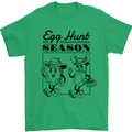 Easter Egg Hunt Season Mens T-Shirt 100% Cotton Irish Green