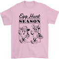 Easter Egg Hunt Season Mens T-Shirt 100% Cotton Light Pink
