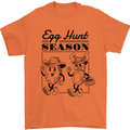 Easter Egg Hunt Season Mens T-Shirt 100% Cotton Orange