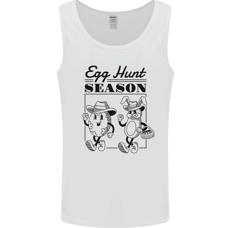 Easter Egg Hunt Season Mens Vest Tank Top White