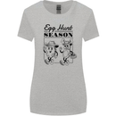 Easter Egg Hunt Season Womens Wider Cut T-Shirt Sports Grey
