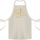 Easter For He is Risen Christian Christianity Jesus Cotton Apron 100% Organic Natural