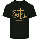 Easter For He is Risen Christian Christianity Jesus Kids T-Shirt Childrens Black