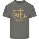Easter For He is Risen Christian Christianity Jesus Kids T-Shirt Childrens Charcoal