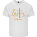 Easter For He is Risen Christian Christianity Jesus Kids T-Shirt Childrens White