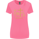 Easter For He is Risen Christian Christianity Jesus Womens Wider Cut T-Shirt Azalea