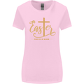 Easter For He is Risen Christian Christianity Jesus Womens Wider Cut T-Shirt Light Pink