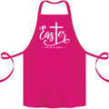 Easter For He is Risen Christian Jesus Christianity Cotton Apron 100% Organic Pink
