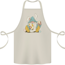 Easter Gnome With Eggs and Bunny Ears Cotton Apron 100% Organic Natural