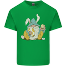Easter Gnome With Eggs and Bunny Ears Kids T-Shirt Childrens Irish Green
