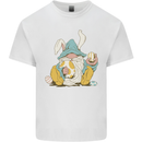 Easter Gnome With Eggs and Bunny Ears Mens Cotton T-Shirt Tee Top White