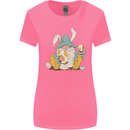Easter Gnome With Eggs and Bunny Ears Womens Wider Cut T-Shirt Azalea