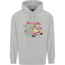 Easter Rabbit vs Santa Claus Funny Bunny Egg Childrens Kids Hoodie Sports Grey