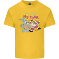 Easter Rabbit vs Santa Claus Funny Bunny Egg Kids T-Shirt Childrens Yellow