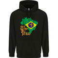Eat Sleep Brazilian Jiu Jitsu MMA Mens 80% Cotton Hoodie Black