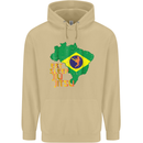 Eat Sleep Brazilian Jiu Jitsu MMA Mens 80% Cotton Hoodie Sand