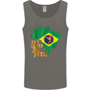 Eat Sleep Brazilian Jiu Jitsu MMA Mens Vest Tank Top Charcoal