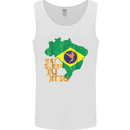 Eat Sleep Brazilian Jiu Jitsu MMA Mens Vest Tank Top White