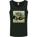 EggsCavator Funny Easter Excavator Mens Vest Tank Top Black