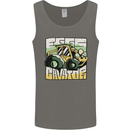 EggsCavator Funny Easter Excavator Mens Vest Tank Top Charcoal