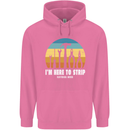 Electrician Here to Strip Funny Sparky Childrens Kids Hoodie Azalea