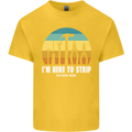 Electrician Here to Strip Funny Sparky Kids T-Shirt Childrens Yellow