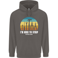 Electrician Here to Strip Funny Sparky Mens 80% Cotton Hoodie Charcoal