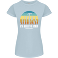 Electrician Here to Strip Funny Sparky Womens Petite Cut T-Shirt Light Blue