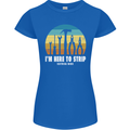 Electrician Here to Strip Funny Sparky Womens Petite Cut T-Shirt Royal Blue