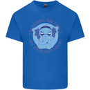 Elephant Did I Roll My Eyes Out Loud Mens Cotton T-Shirt Tee Top Royal Blue