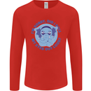 Elephant Did I Roll My Eyes Out Loud Mens Long Sleeve T-Shirt Red