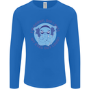 Elephant Did I Roll My Eyes Out Loud Mens Long Sleeve T-Shirt Royal Blue