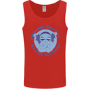 Elephant Did I Roll My Eyes Out Loud Mens Vest Tank Top Red