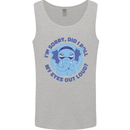 Elephant Did I Roll My Eyes Out Loud Mens Vest Tank Top Sports Grey