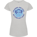 Elephant Did I Roll My Eyes Out Loud Womens Petite Cut T-Shirt Sports Grey