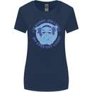 Elephant Did I Roll My Eyes Out Loud Womens Wider Cut T-Shirt Navy Blue