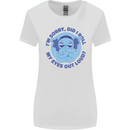 Elephant Did I Roll My Eyes Out Loud Womens Wider Cut T-Shirt White