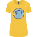 Elephant Did I Roll My Eyes Out Loud Womens Wider Cut T-Shirt Yellow