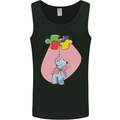 Elephant Puzzle Autism Autistic Mens Vest Tank Top Black