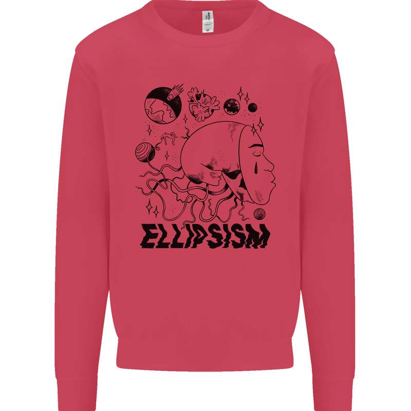 Ellipsism Missing Out on the Future Kids Sweatshirt Jumper Heliconia