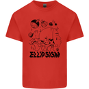 Ellipsism Missing Out on the Future Kids T-Shirt Childrens Red